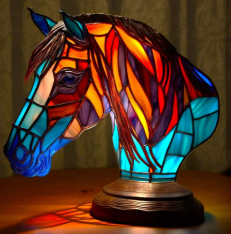 GlassGlow Kunstlampe – Moderne Design, Justerbar Lysstyrke, Energibesparende LED | Perfekt til Hjemmeindretning
