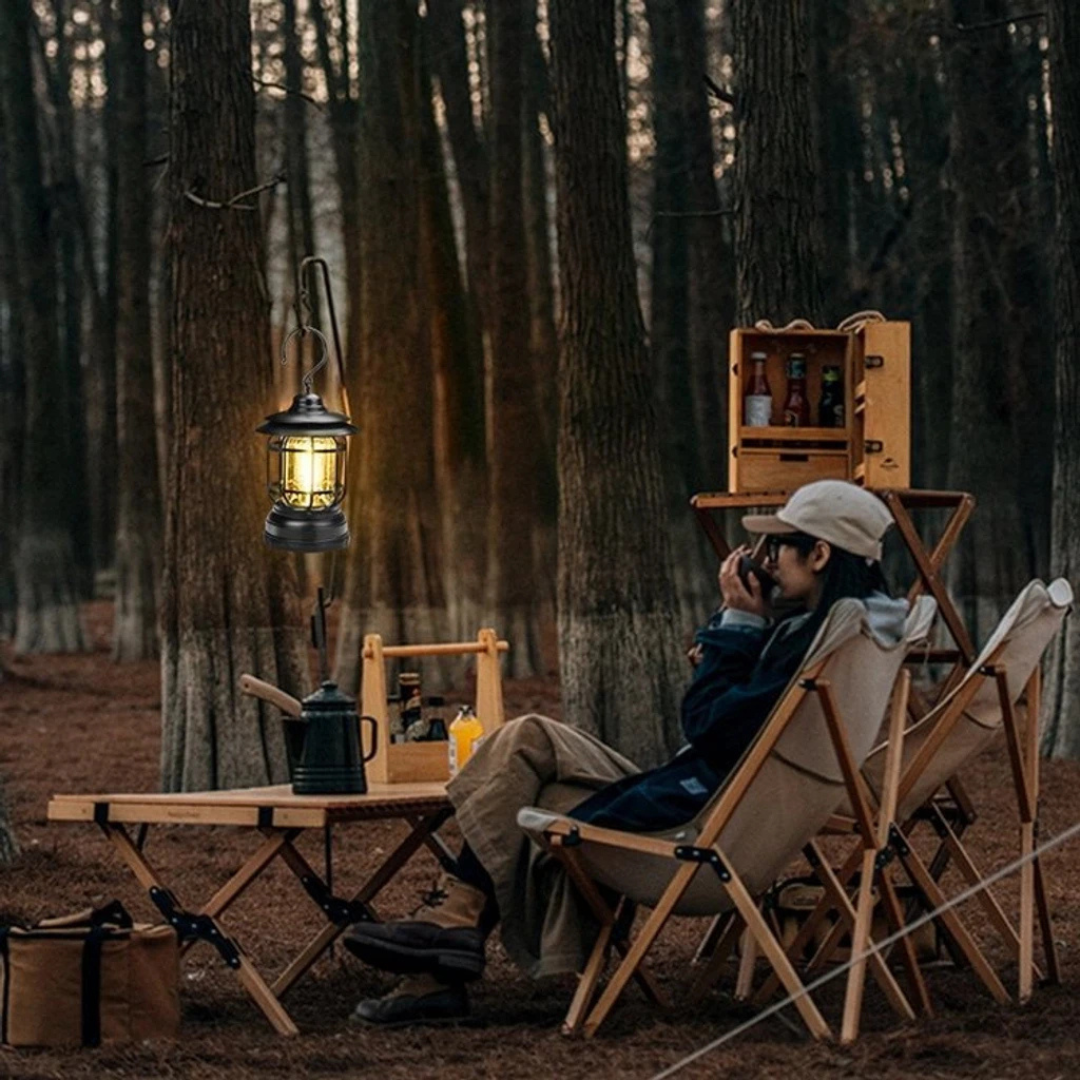 LumiCam –Bærbar Retro Campinglampe