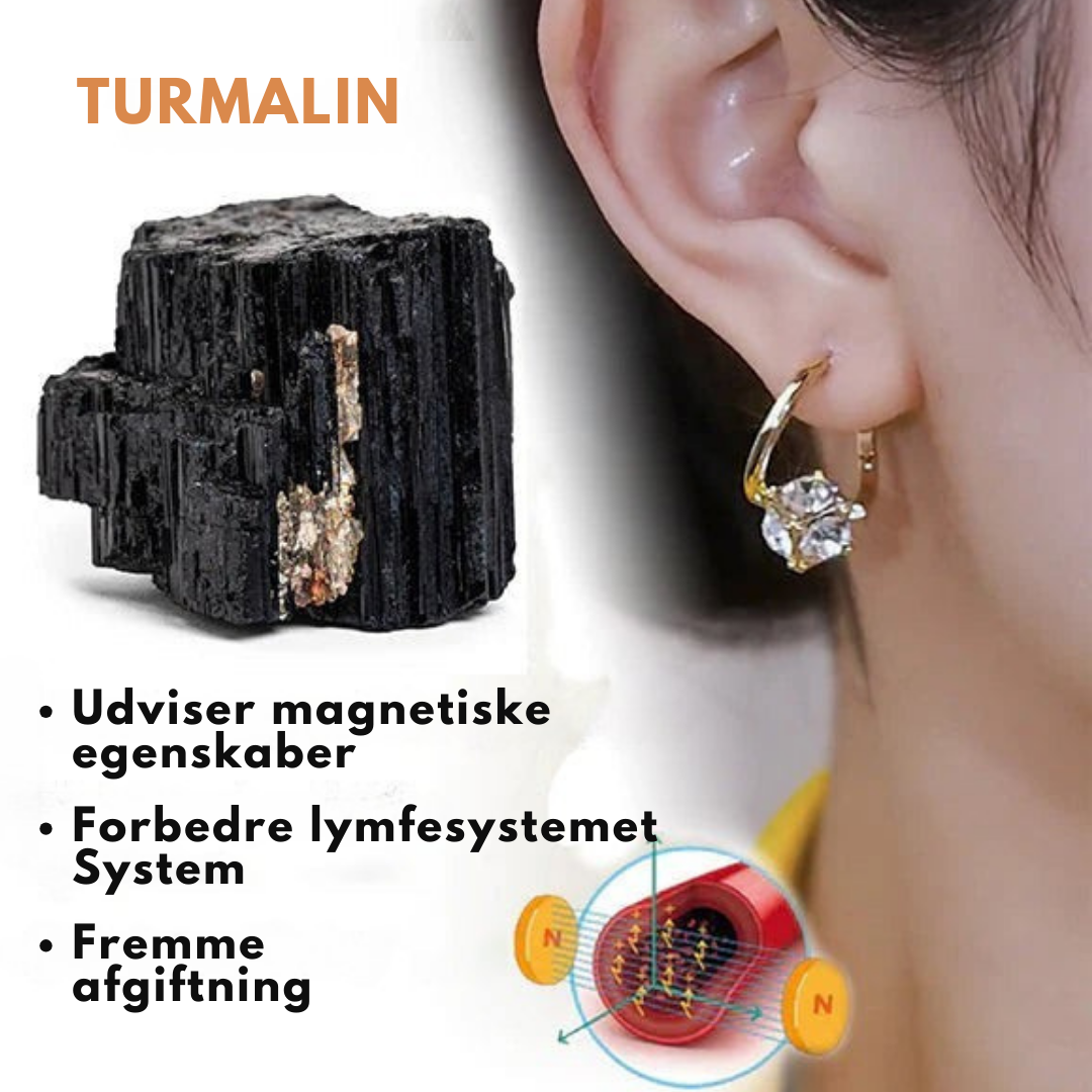 Lymphi - Øreringe med lymfatisk magnetterapi