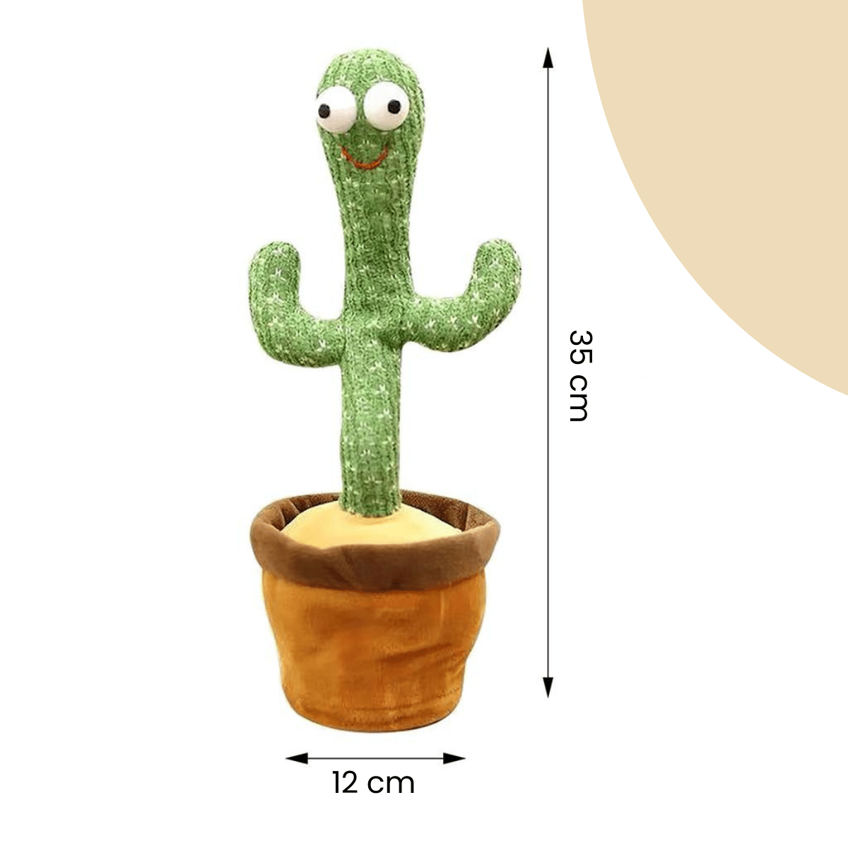 Happy Cactus - Reagerer på lyd - Den dansende kaktus