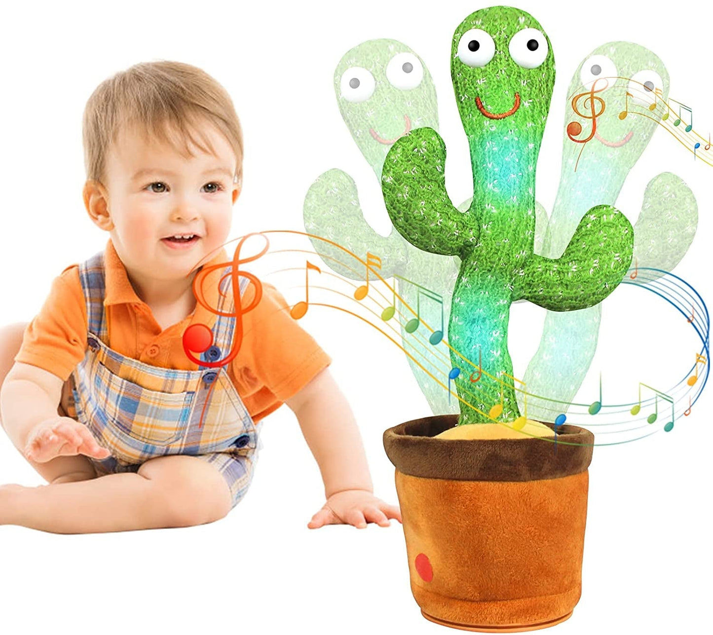 Happy Cactus - Reagerer på lyd - Den dansende kaktus