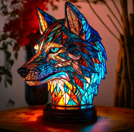 GlassGlow Kunstlampe – Moderne Design, Justerbar Lysstyrke, Energibesparende LED | Perfekt til Hjemmeindretning