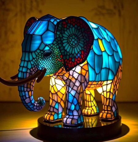 GlassGlow Kunstlampe – Moderne Design, Justerbar Lysstyrke, Energibesparende LED | Perfekt til Hjemmeindretning