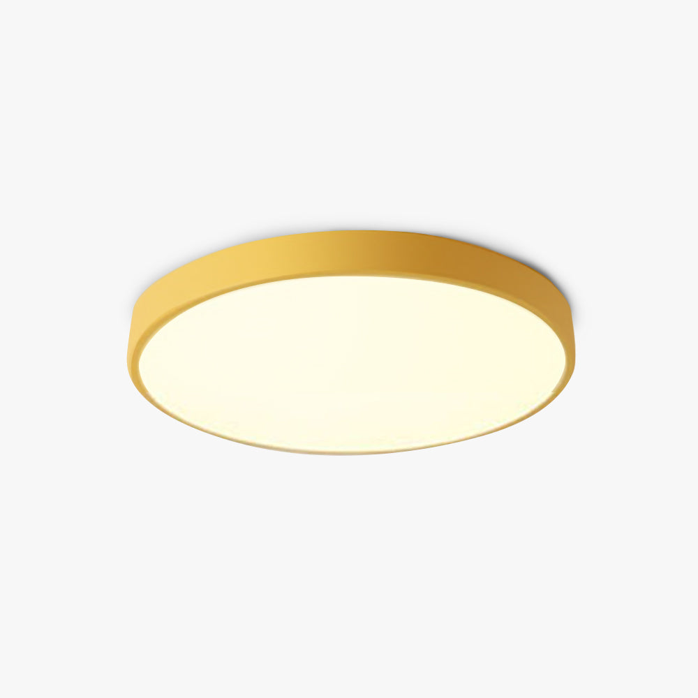 Ultratynd LED Loftlampe – Moderne Rund Loftarmatur til Hjem & Kontor | Energivenlig, Minimalistisk Design – 30cm/40cm/50cm (Flere Farver)