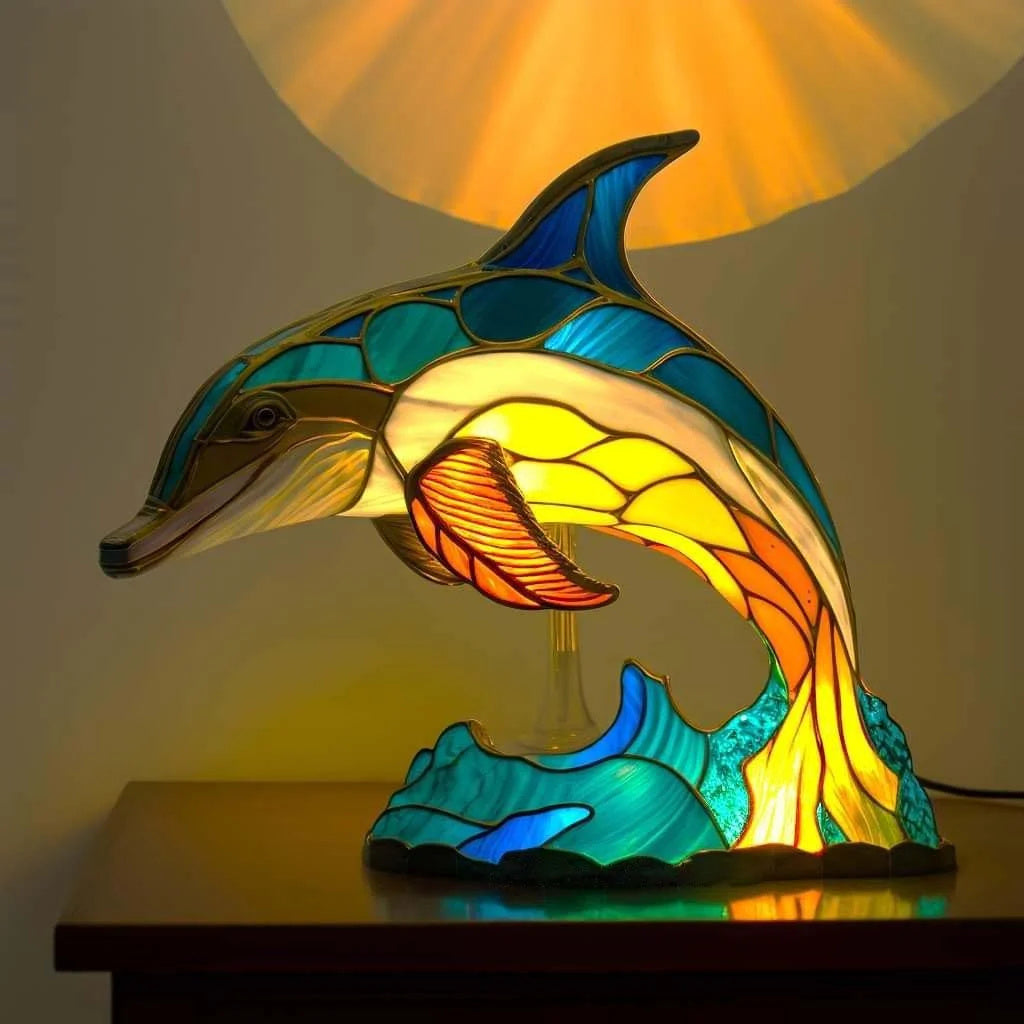 GlassGlow Kunstlampe – Moderne Design, Justerbar Lysstyrke, Energibesparende LED | Perfekt til Hjemmeindretning