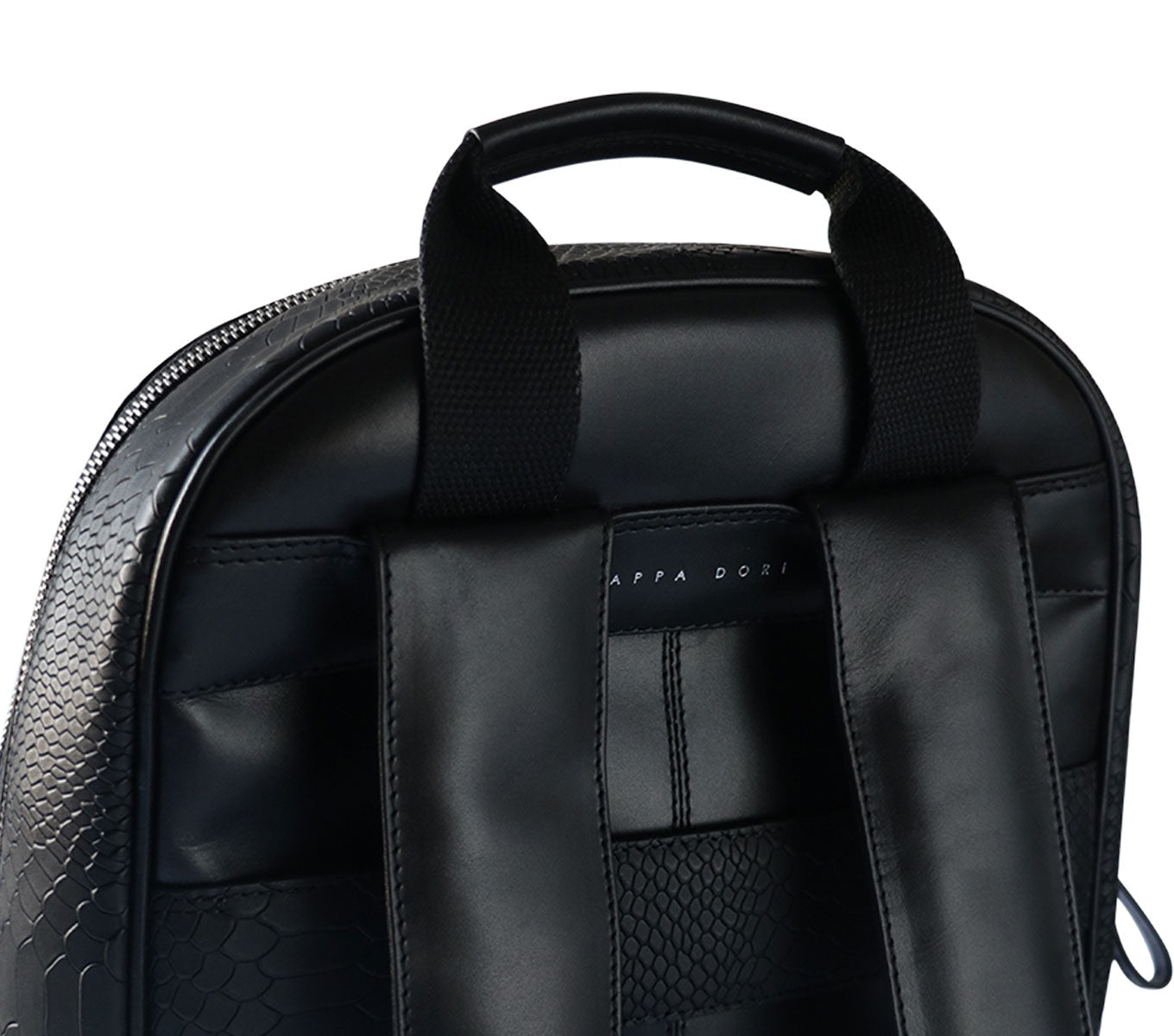 Læder Rygsæk til Mænd – Croco Finish & Laptoprum | Selviz