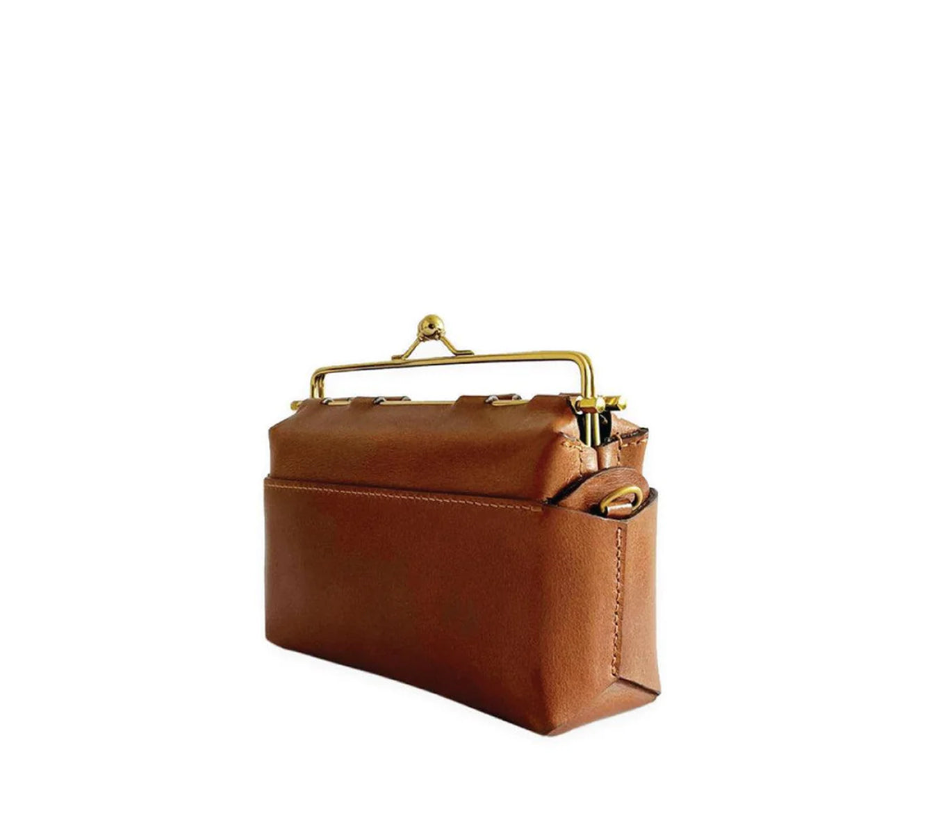 Lædertaske Dame i Vintage Design – Håndlavet af Selviz