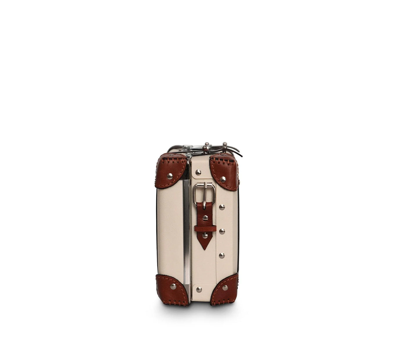 Læder Skuldertaske Dame – Mini Steamer Sling fra Selviz