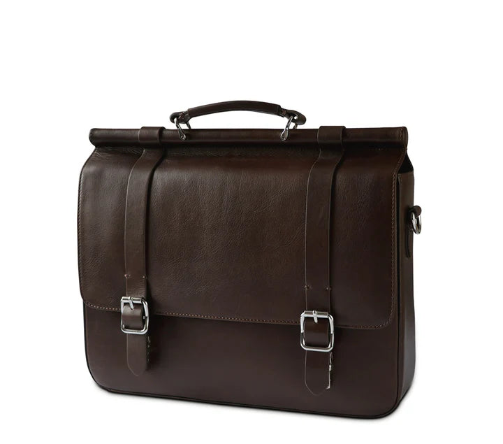Selviz Genuine Leather Laptop Bag