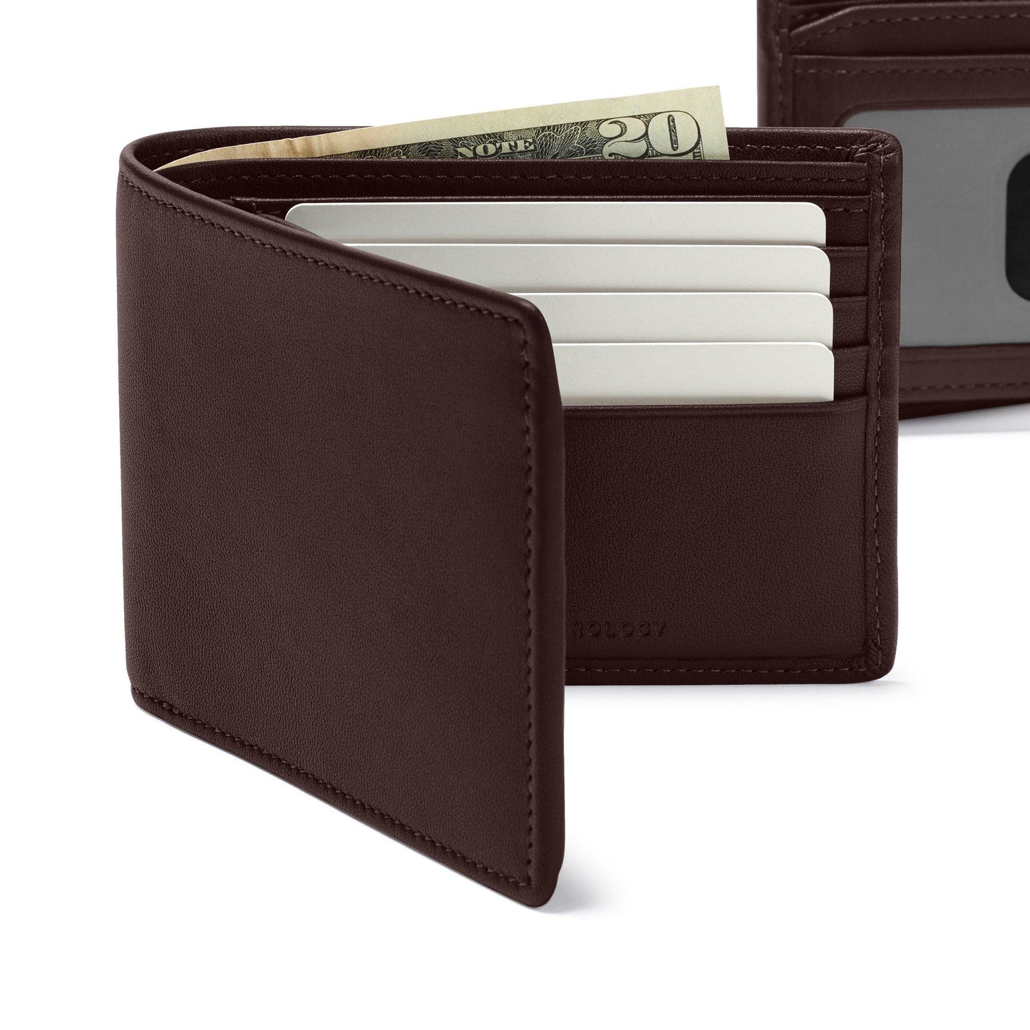 Læder Pung med Flap – Kompakt Bifold Herrepung | Selviz