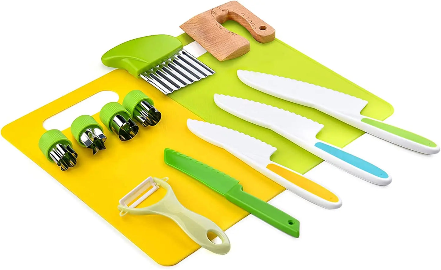 Junior Chef Set - Sikker skæring - legetøjskøkken