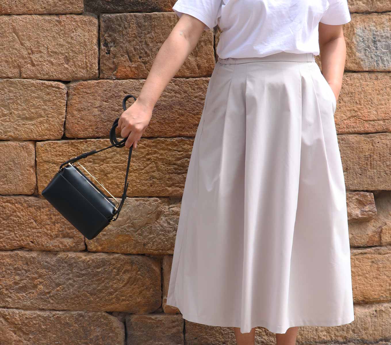 Lædertaske Dame i Vintage Design – Håndlavet af Selviz