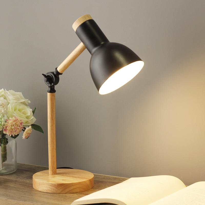 FlexiGlo Skrivebordslampe – Skandinavisk Design | Justerbar & Foldbar | Moderne Belysning til Kontor, Natbord & Arbejdsrum