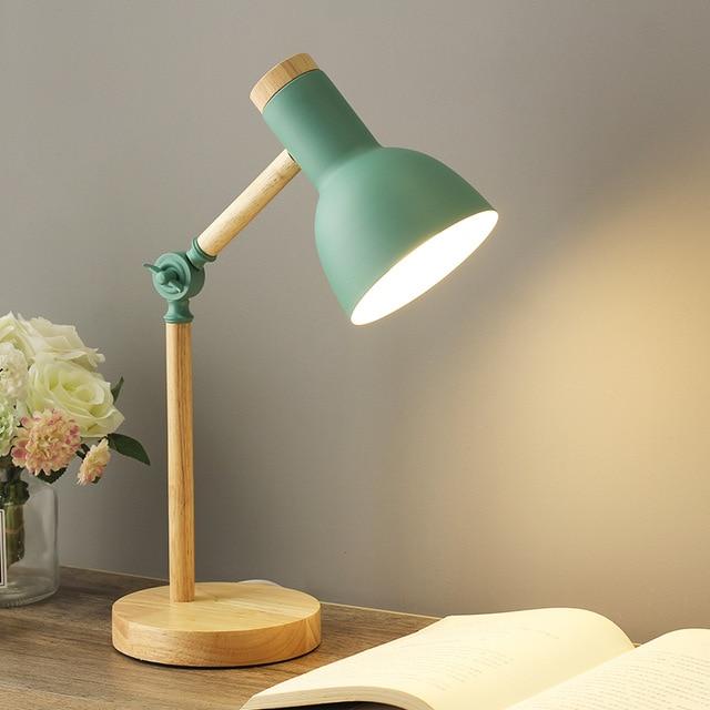 FlexiGlo Skrivebordslampe – Skandinavisk Design | Justerbar & Foldbar | Moderne Belysning til Kontor, Natbord & Arbejdsrum
