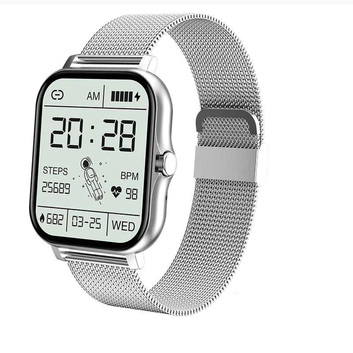 Multifunction Premium Smartwatch - Sundhedsovervågning, Blodtryk, Søvn, Skridt & Bluetooth Forbindelse