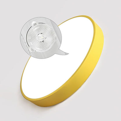 Ultratynd LED Loftlampe – Moderne Rund Loftarmatur til Hjem & Kontor | Energivenlig, Minimalistisk Design – 30cm/40cm/50cm (Flere Farver)