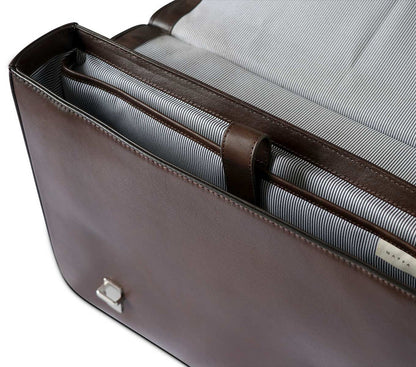 Selviz Genuine Leather Laptop Bag