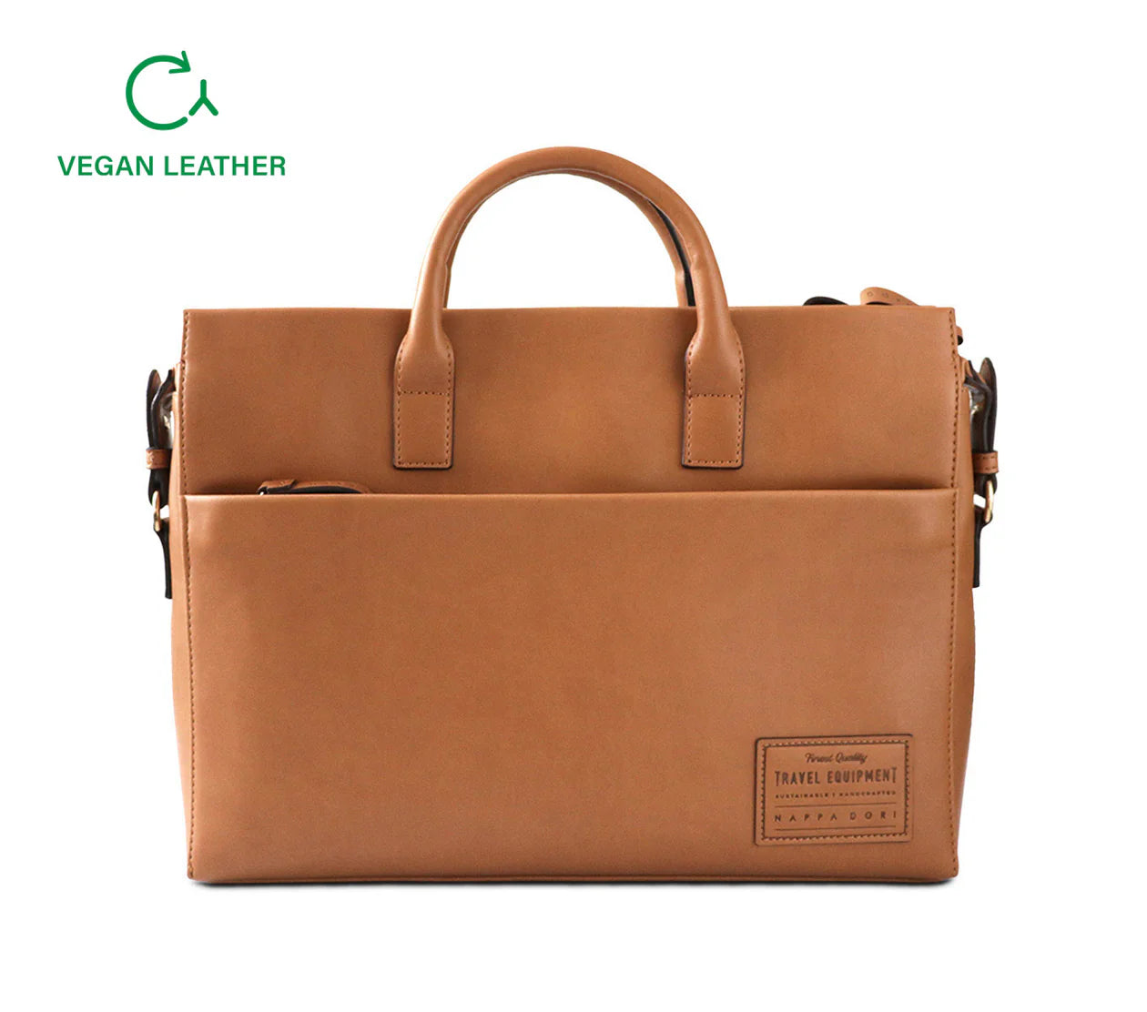 Voyager Eco-Leather Laptop Bag – Sustainable Elegance for Modern Professionals