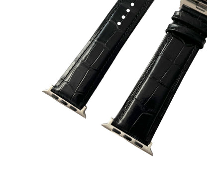 Læderrem til Apple Watch 44/45mm – Eksklusiv Urrem fra Selviz