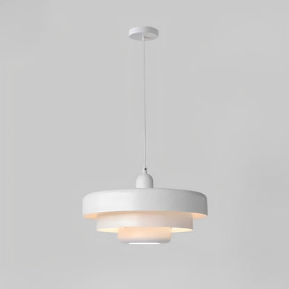 PrismicCircle Glas Loftslampe – Moderne Nordisk Design | Justerbar Kabellængde, Elegant Belysning til Stue, Køkken & Spisestue